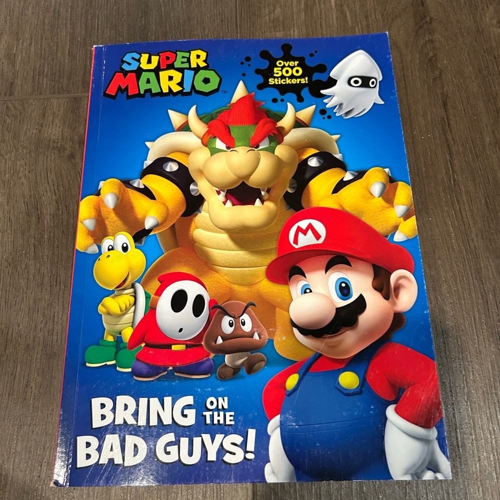 Super Mario Sticker Book